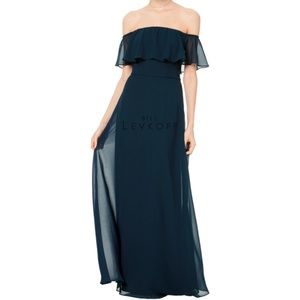 bill levkoff Dress Style 1500 navy